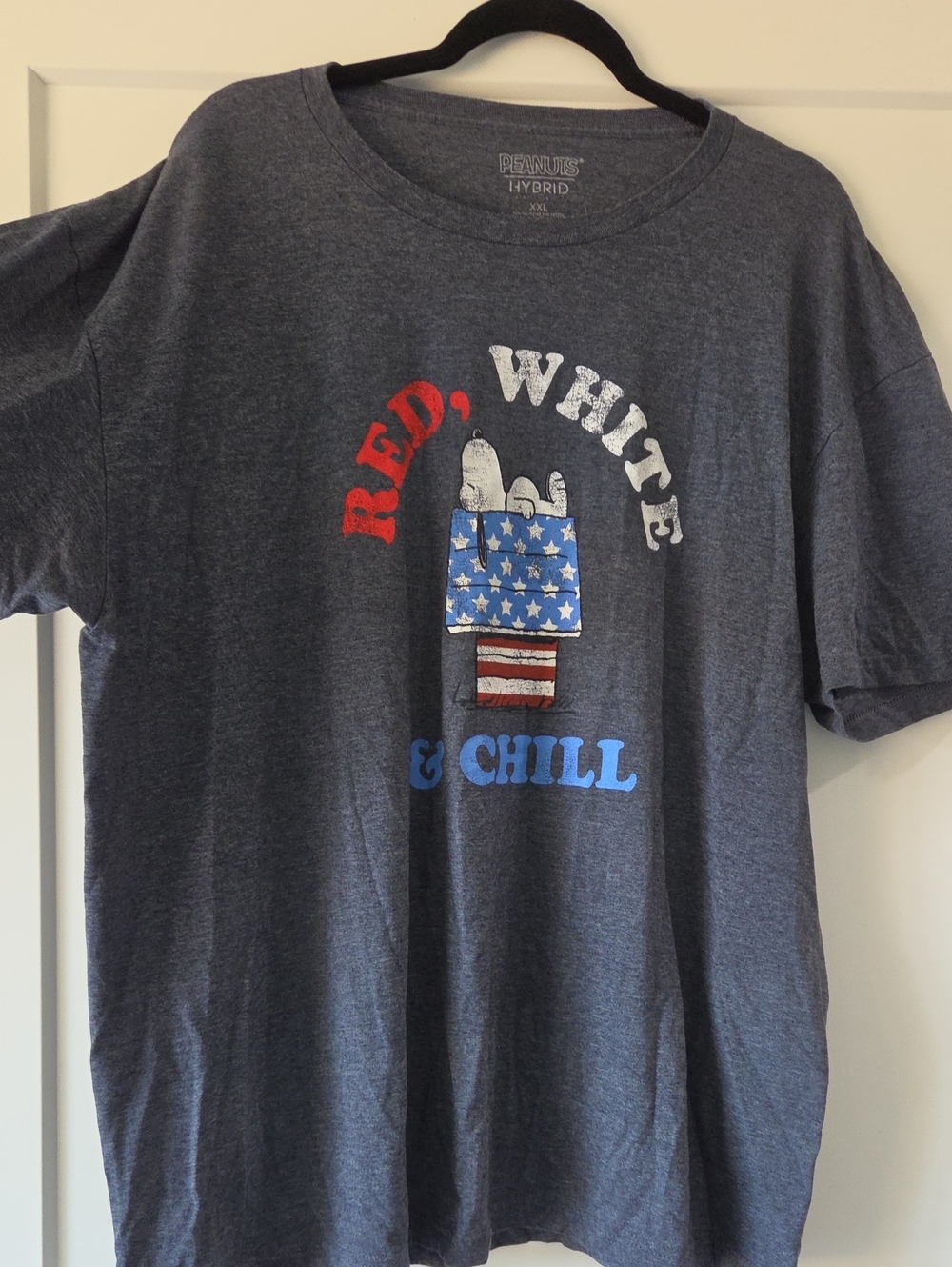 Peanuts Red, White & Blue Graphic Tee - Navy
